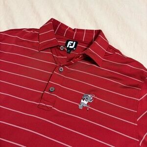 Rare Swinging Elephant Alabama Crimson Tide Golf Polo